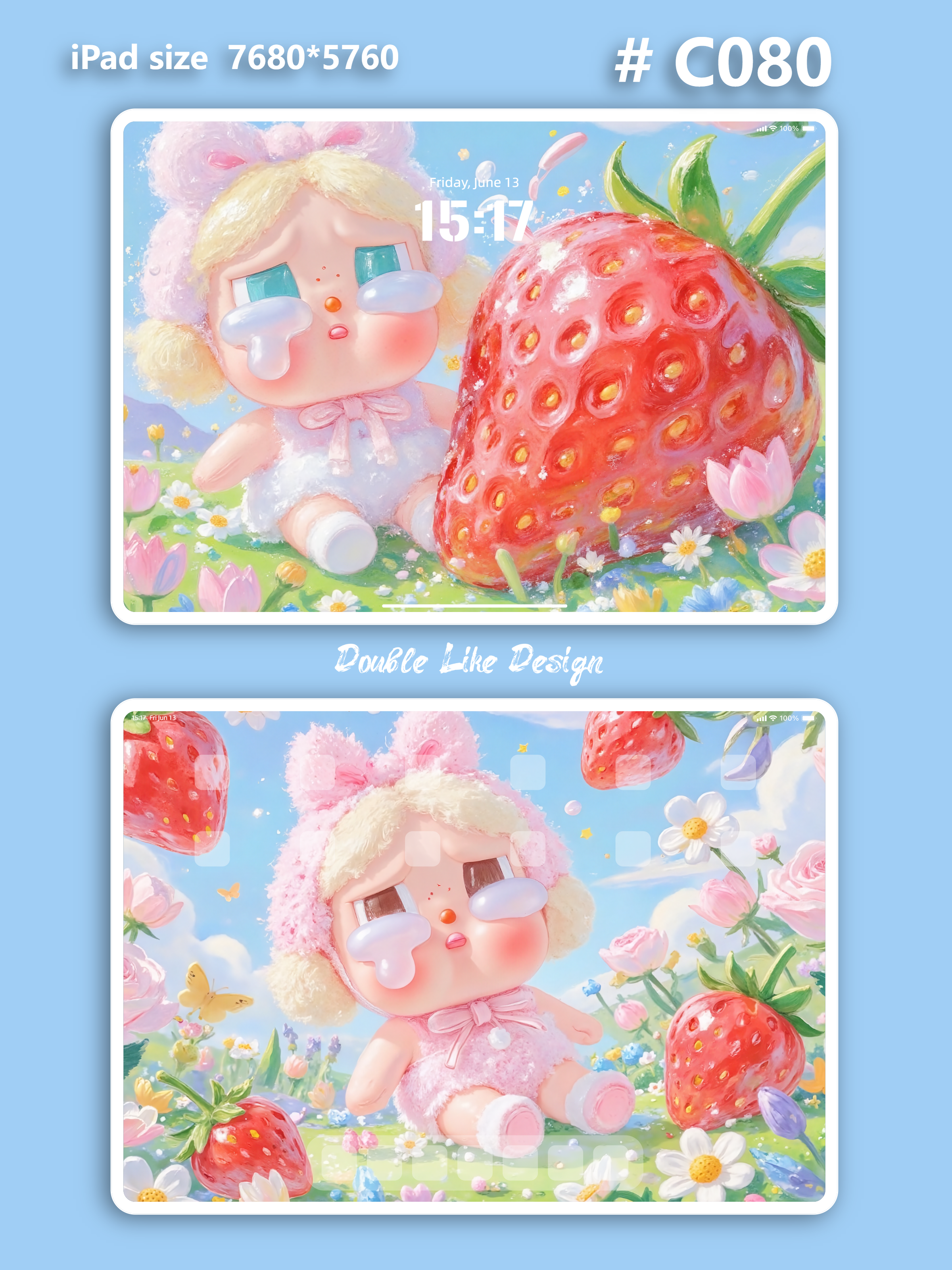 Delicious Strawberries [#C080]