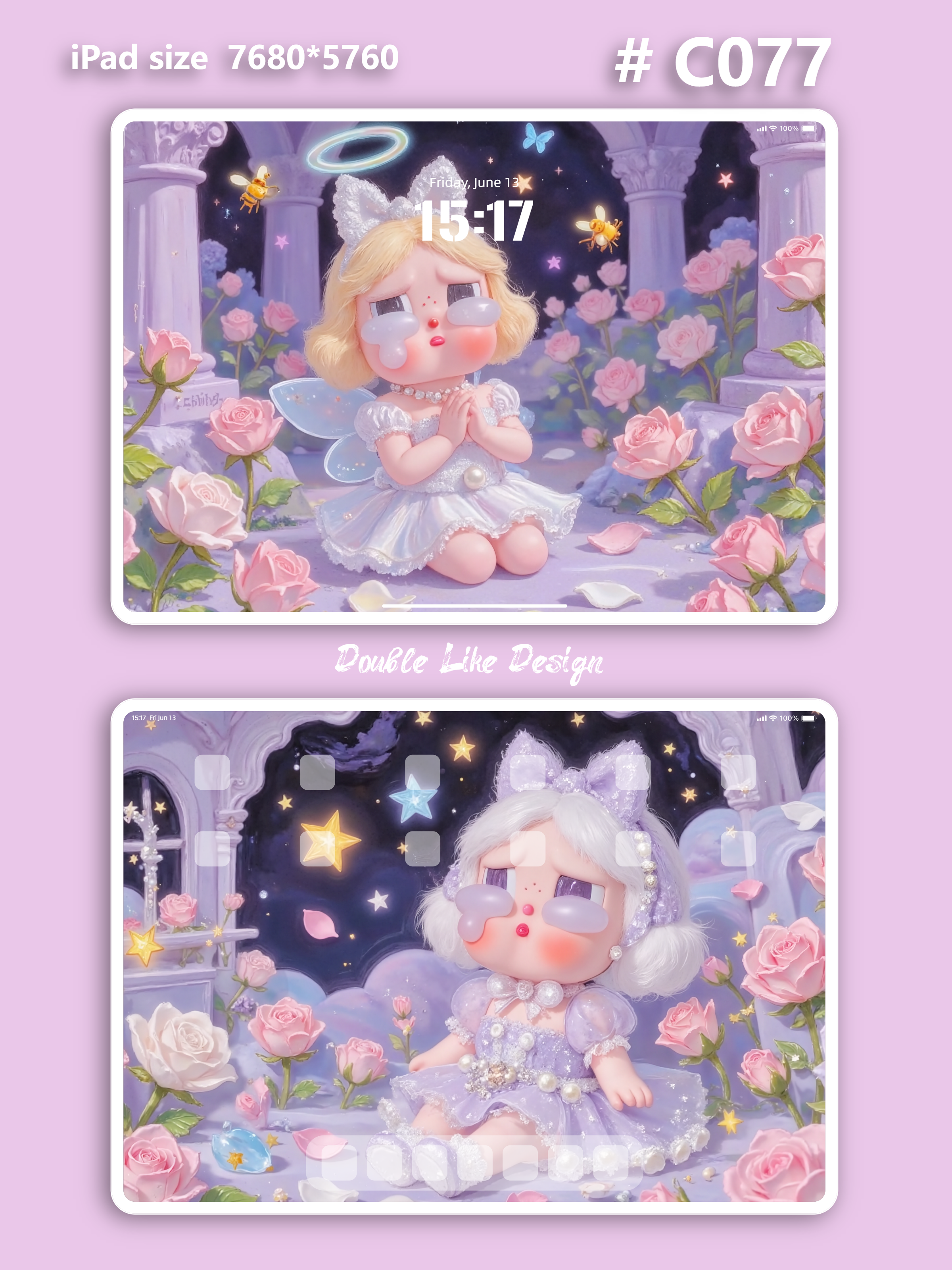 Stars & Roses [#C077]