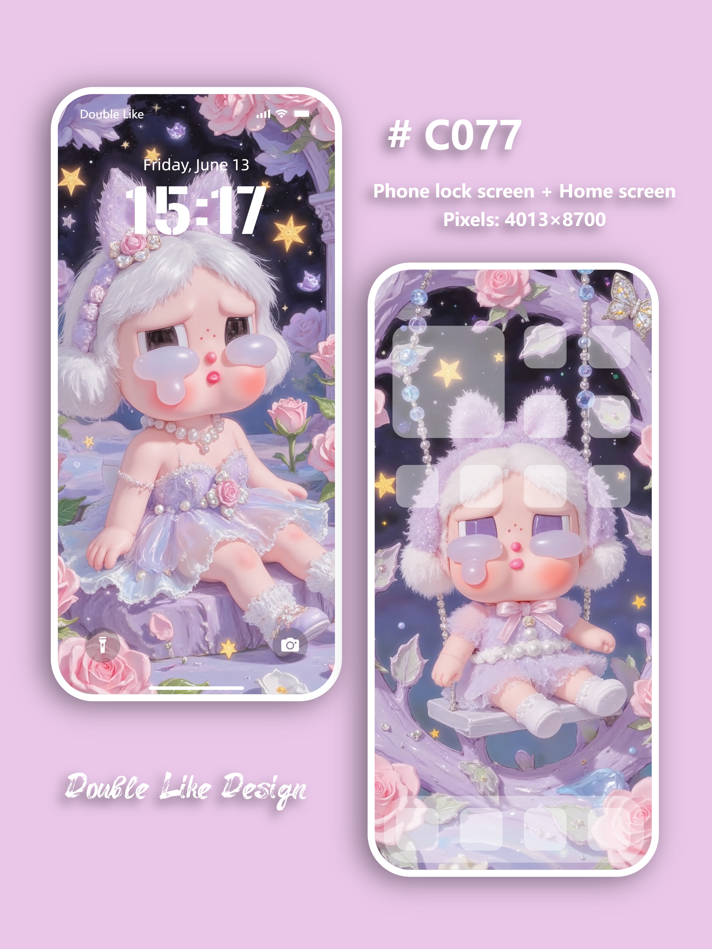 Stars & Roses [#C077]