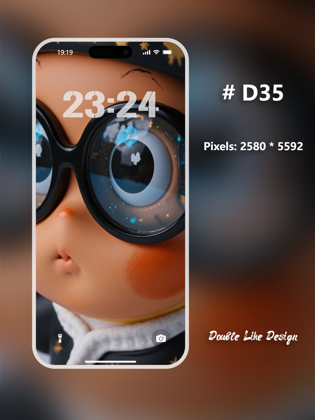 Close-up shot with the face [#D35]