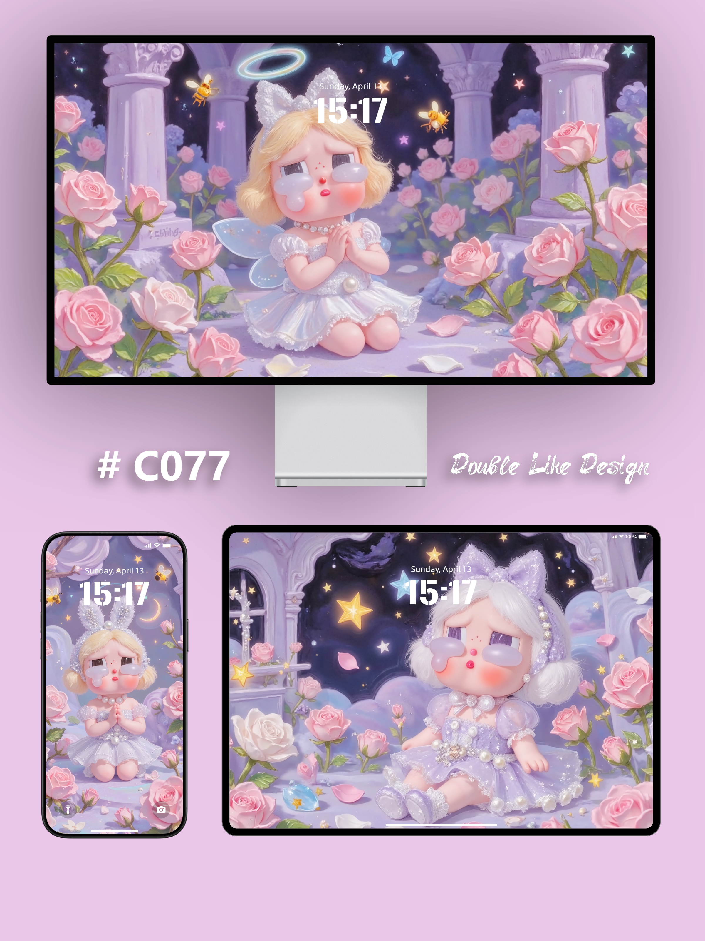 Stars & Roses [#C077]