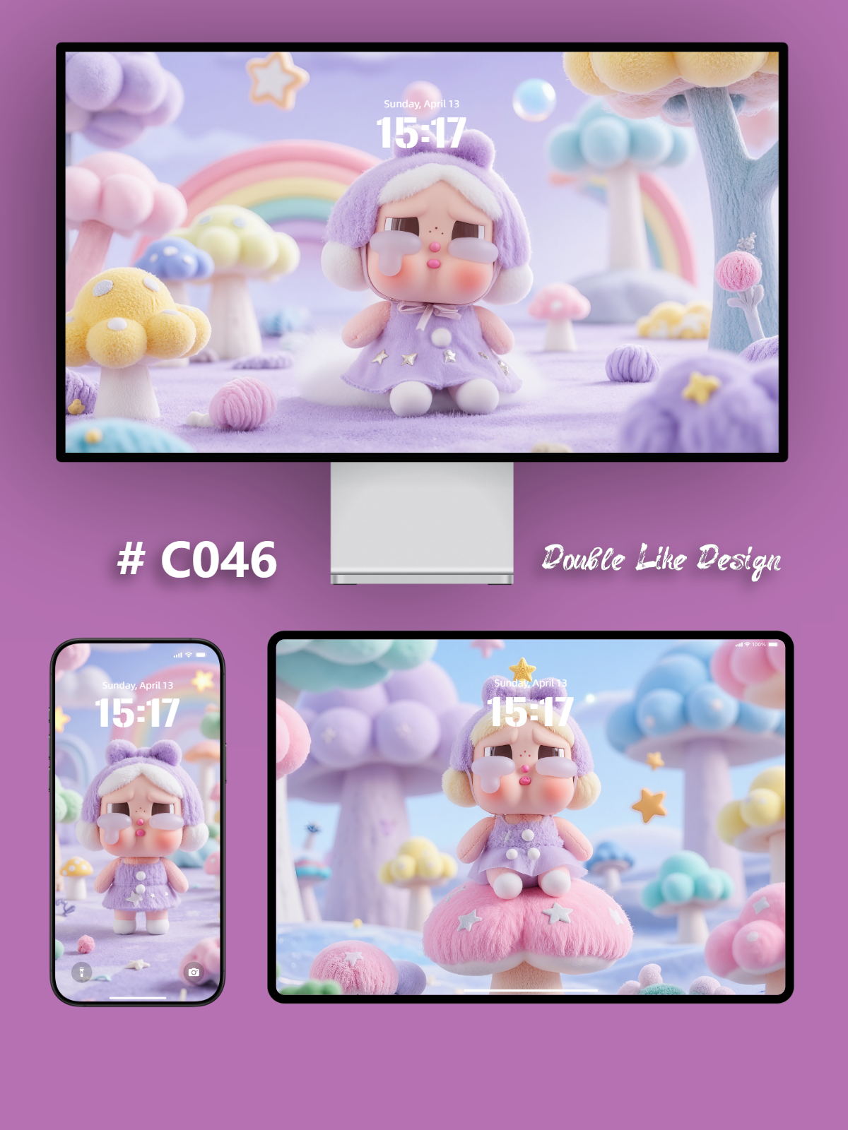 Mushroom Plush Toy [#C046]