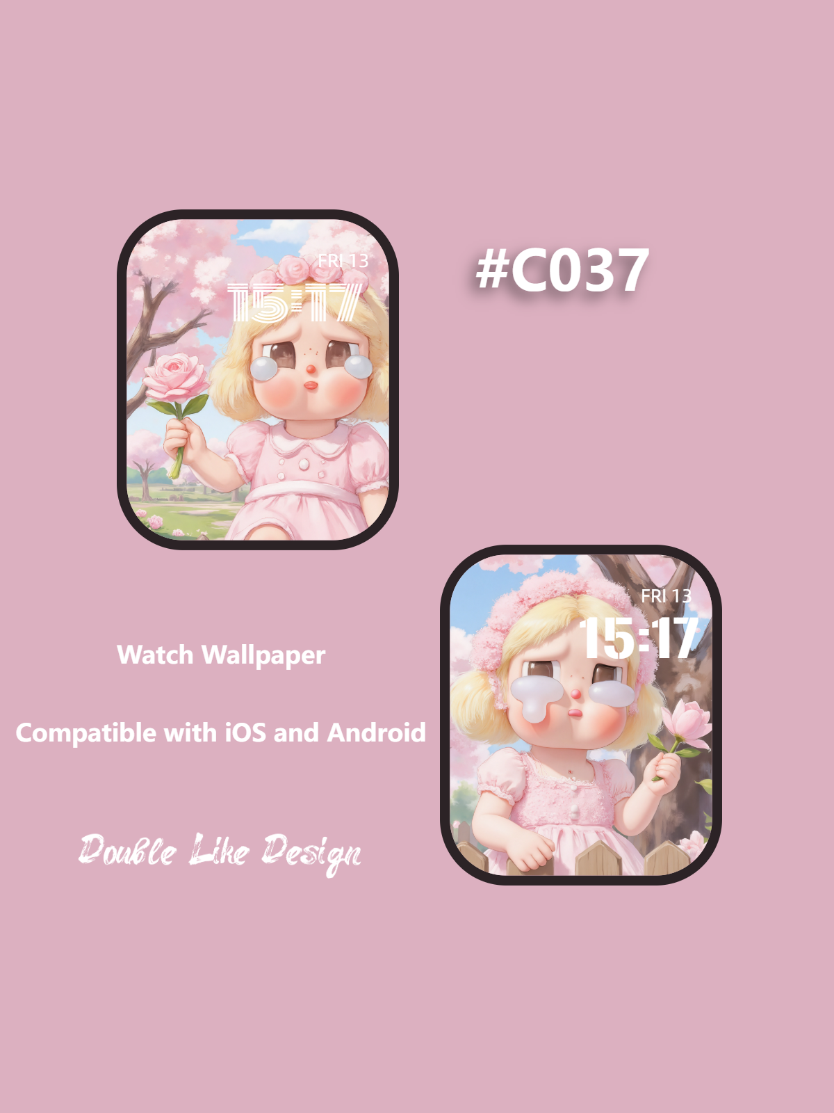 Pink Flowered Tree [#C037]