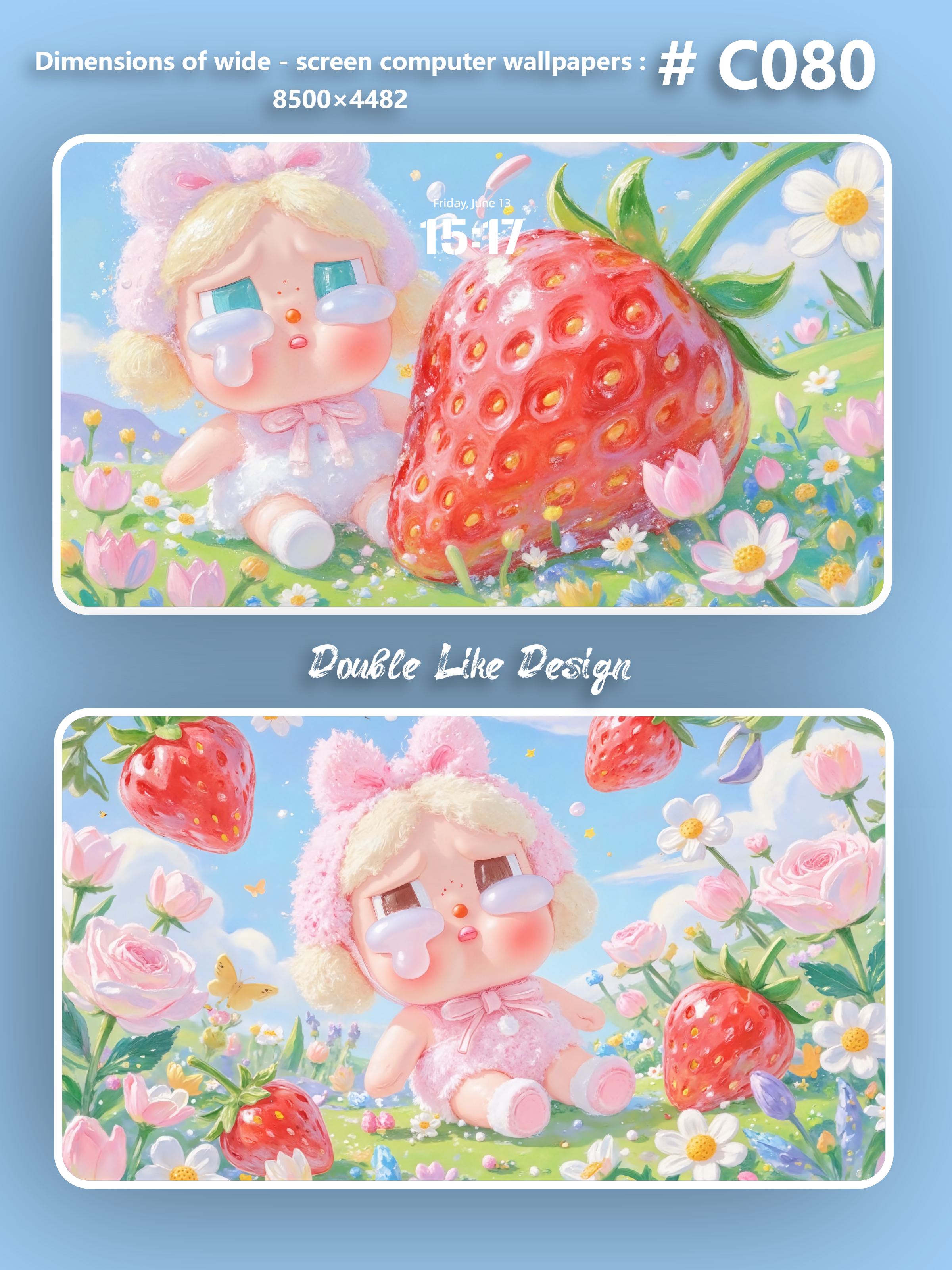 Delicious Strawberries [#C080]