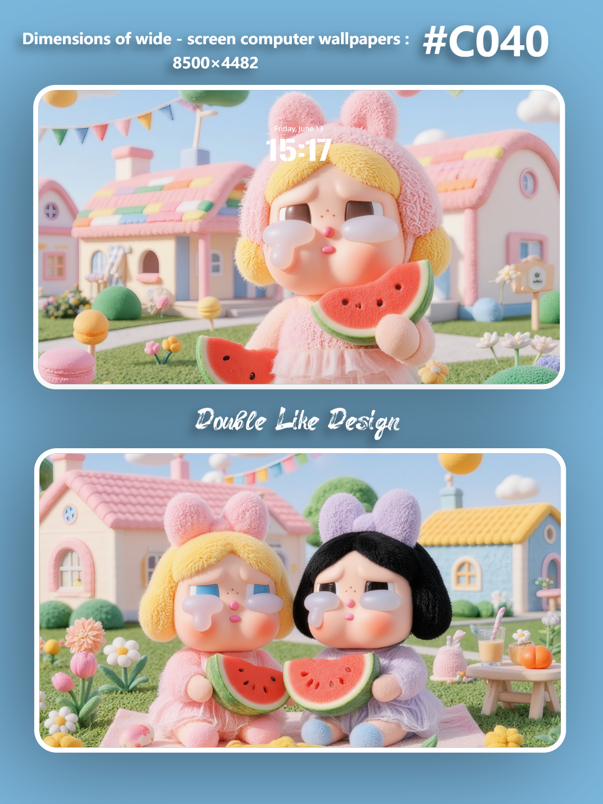 Eating Watermelon [#C040]