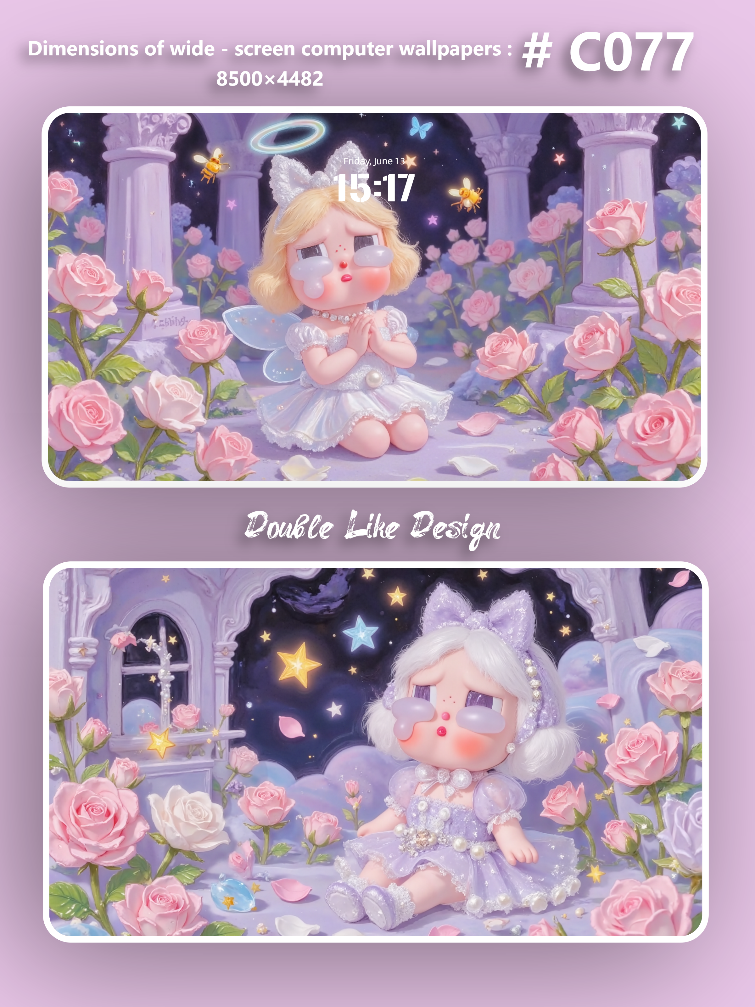 Stars & Roses [#C077]