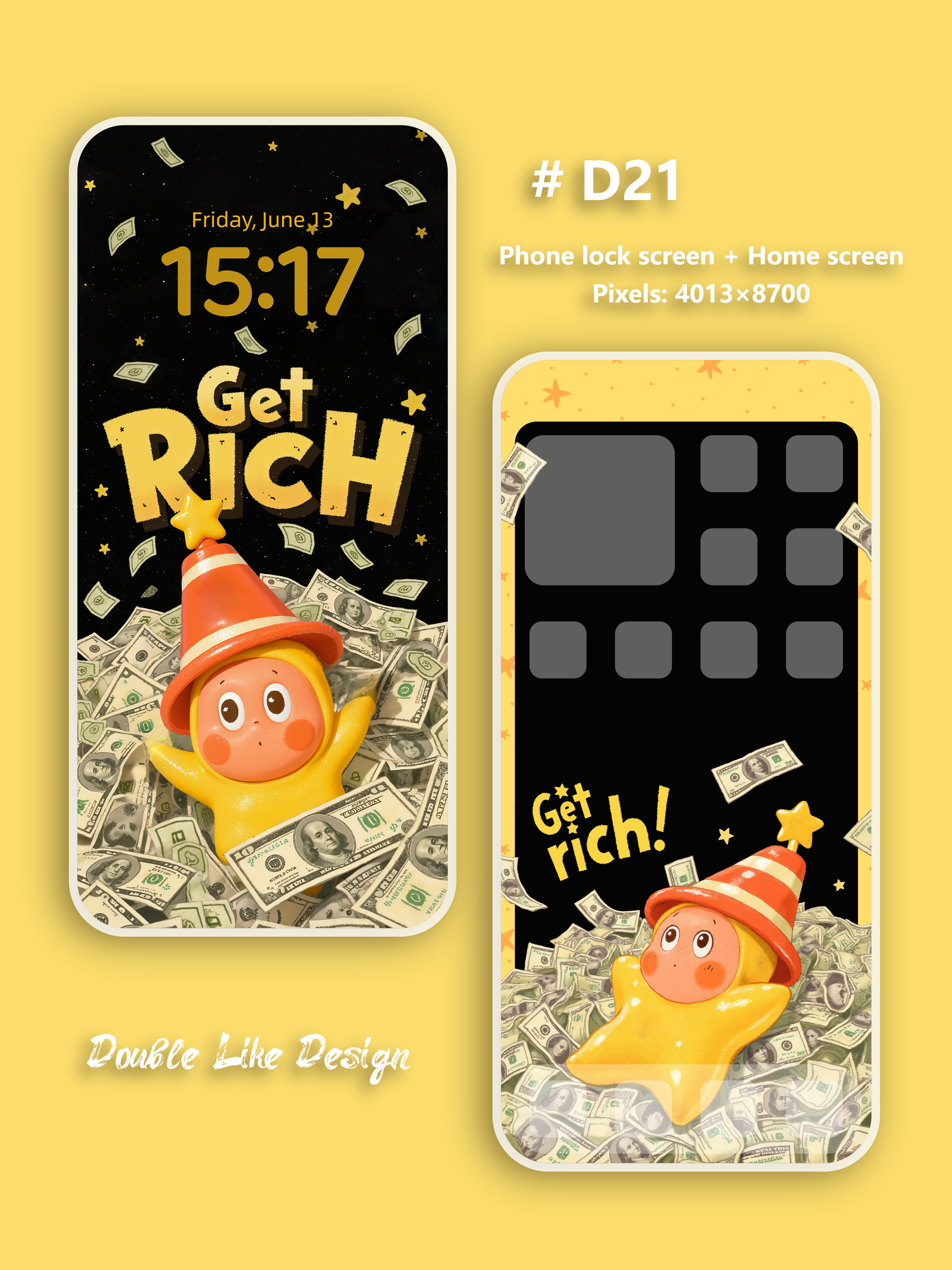 Fall into a Heap of Money [#D21]
