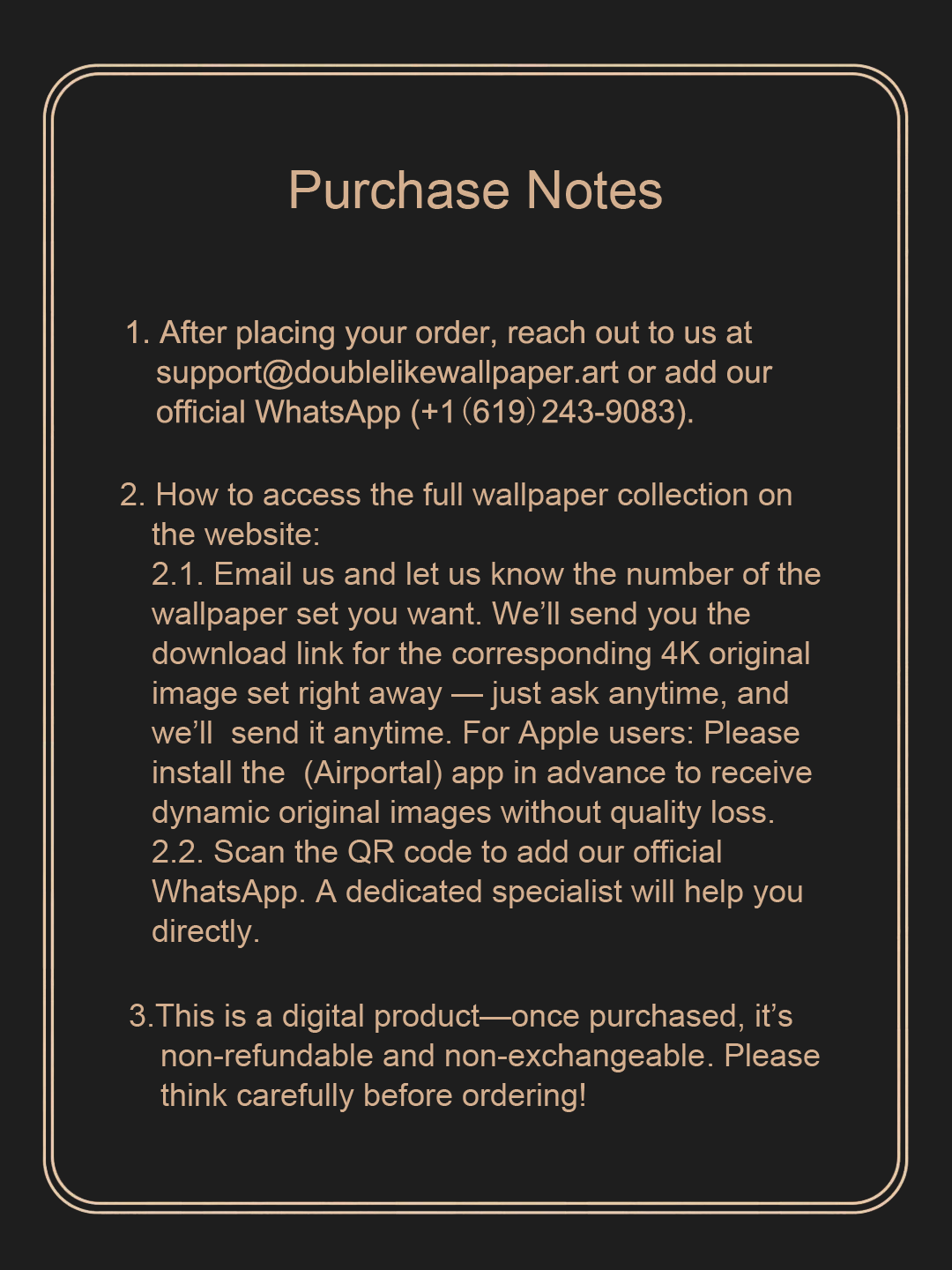 Yearly Wallpaper Membership