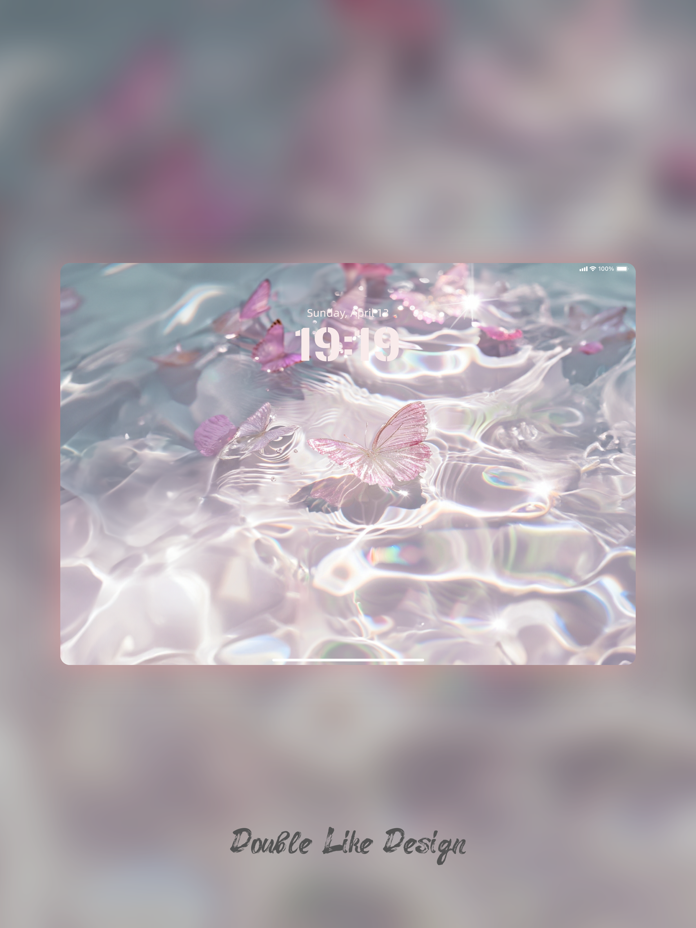 Pink Butterfly (Pad & Mac) [260]