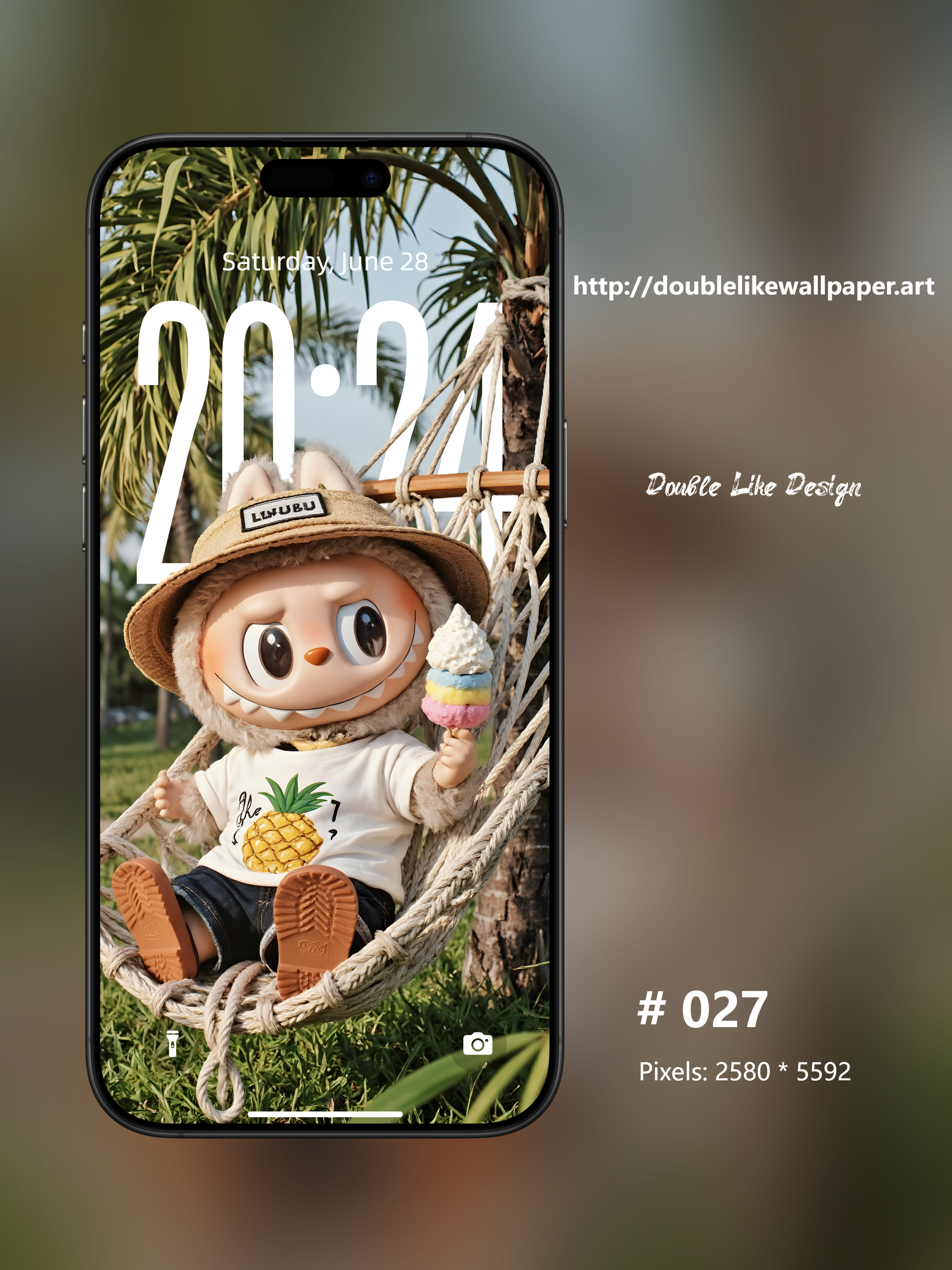 Coconut Tree Hammock [#027]